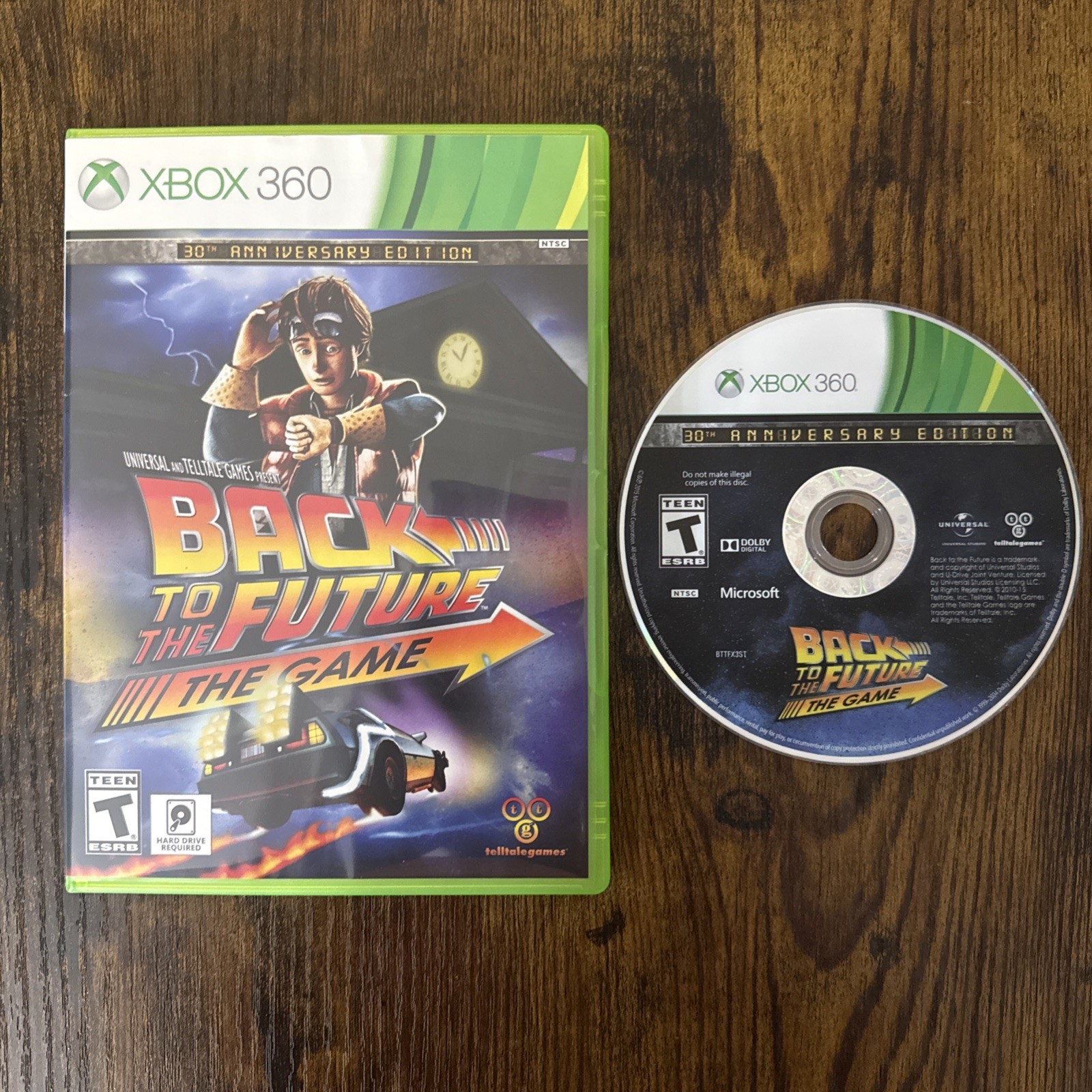 Back to the Future: The Game 30th Anniversary Edition Xbox 360 CIB Complete
