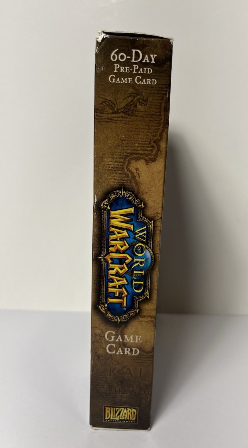 VTG World of Warcraft 60 Day Pre-Paid Game Card Box SEALED Collectible READ