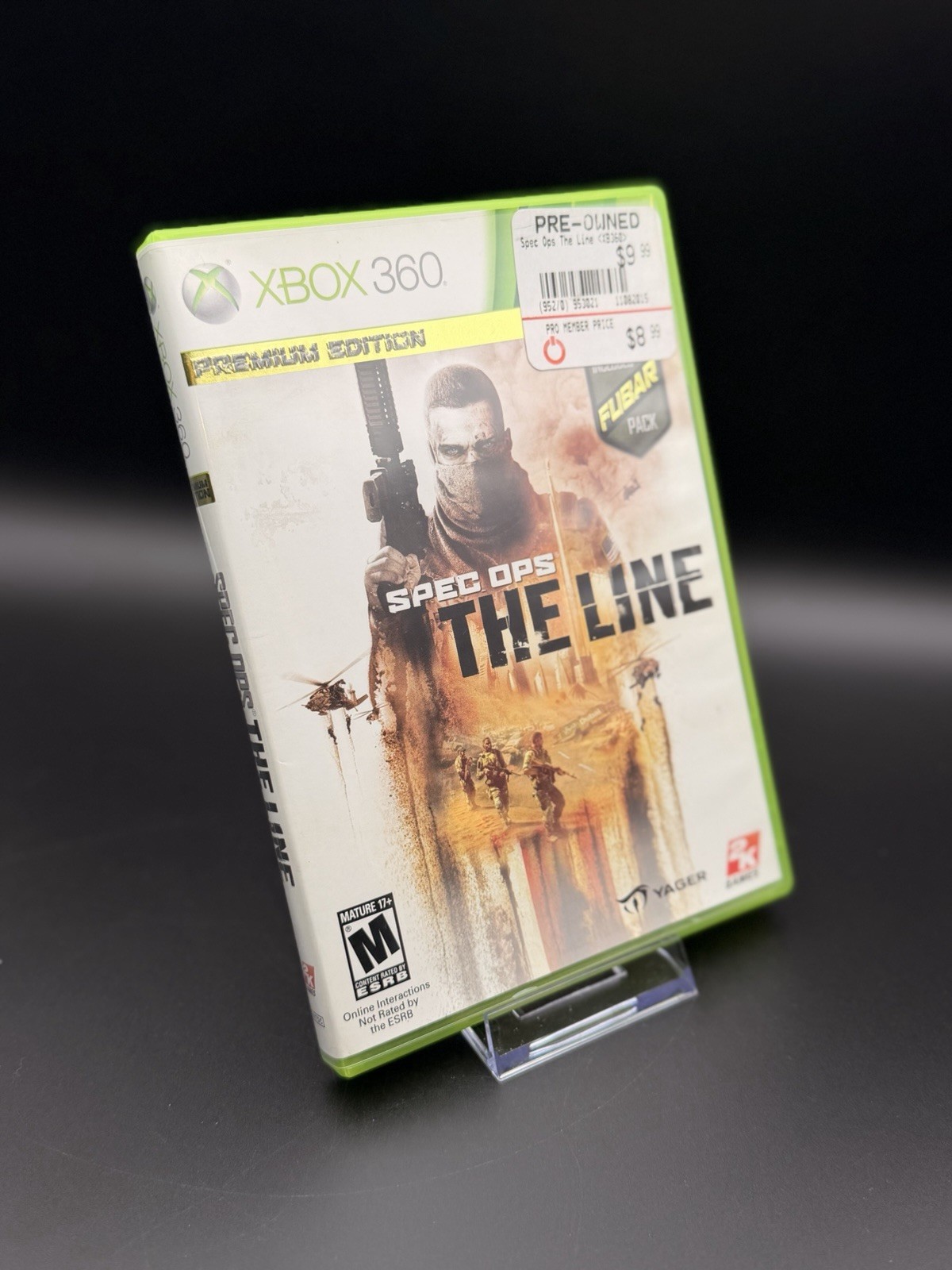 Spec Ops: The Line — Premium Edition (Microsoft Xbox 360, 2012)- Tested CIB