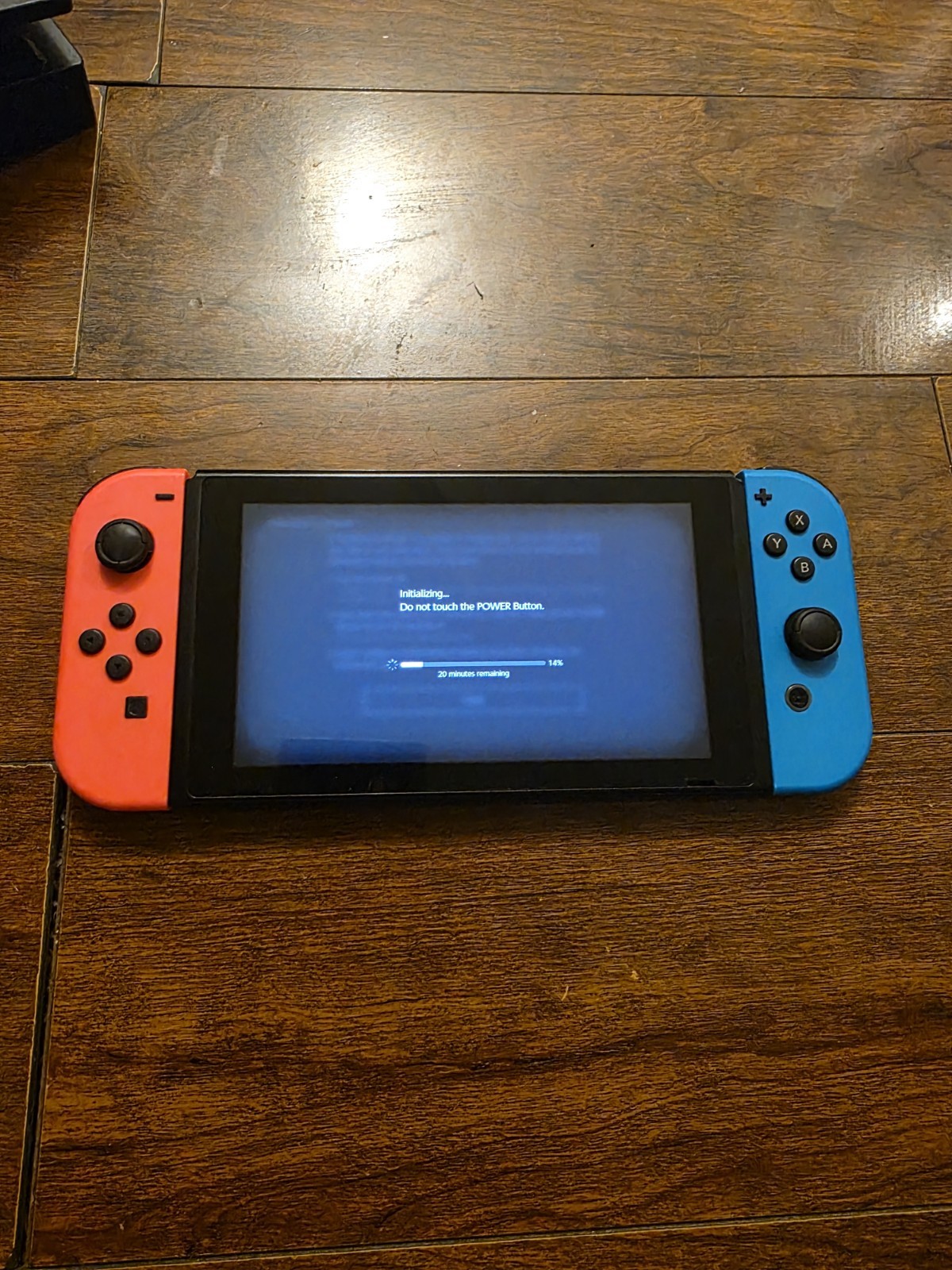 Nintendo Switch HAC-001(-01) Handheld Console – 32GB – Neon Blue/Red Joy-Con…