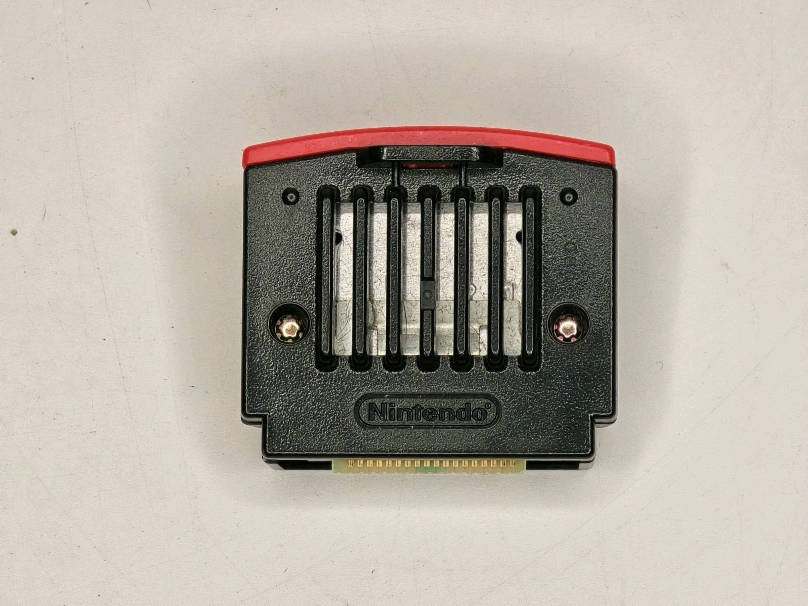 Black Nintendo 64 Expansion Pak Pack Official N64 Memory Pack OEM NUS-007 F/S