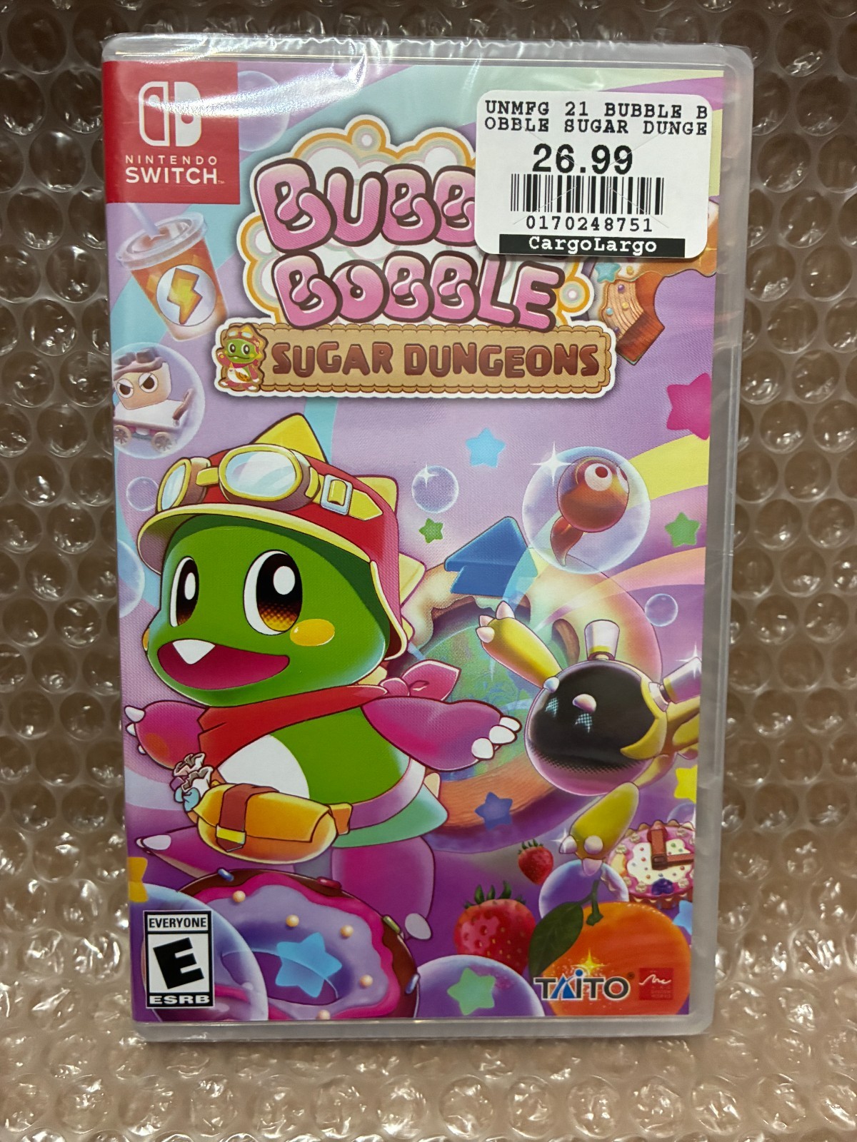 Bubble Bobble Sugar Dungeons – Taito (Nintendo Switch) NEW SEALED