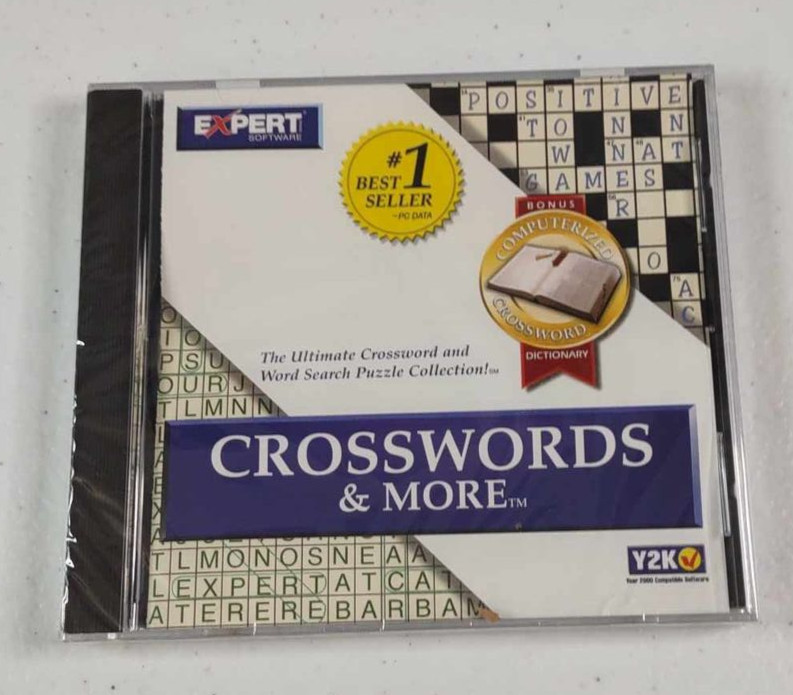 Crosswords & More (PC, 1999) Ultimate Crossword and Word Search Collection NEW