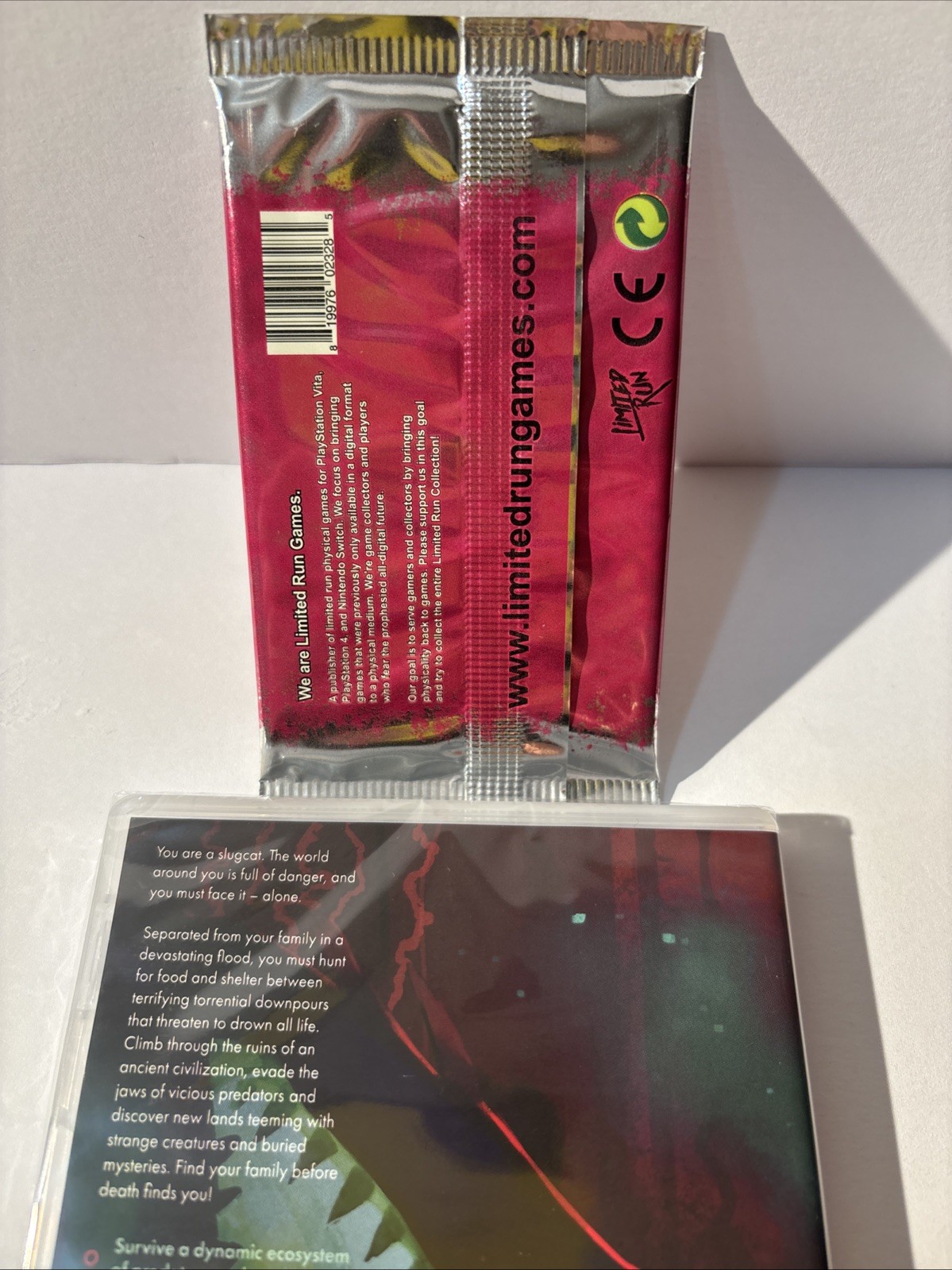 NEW RAIN WORLD U.S. ESRB & LIMITED RUN GAMES TRADING CARD BOOSTER PACK SWITCH!