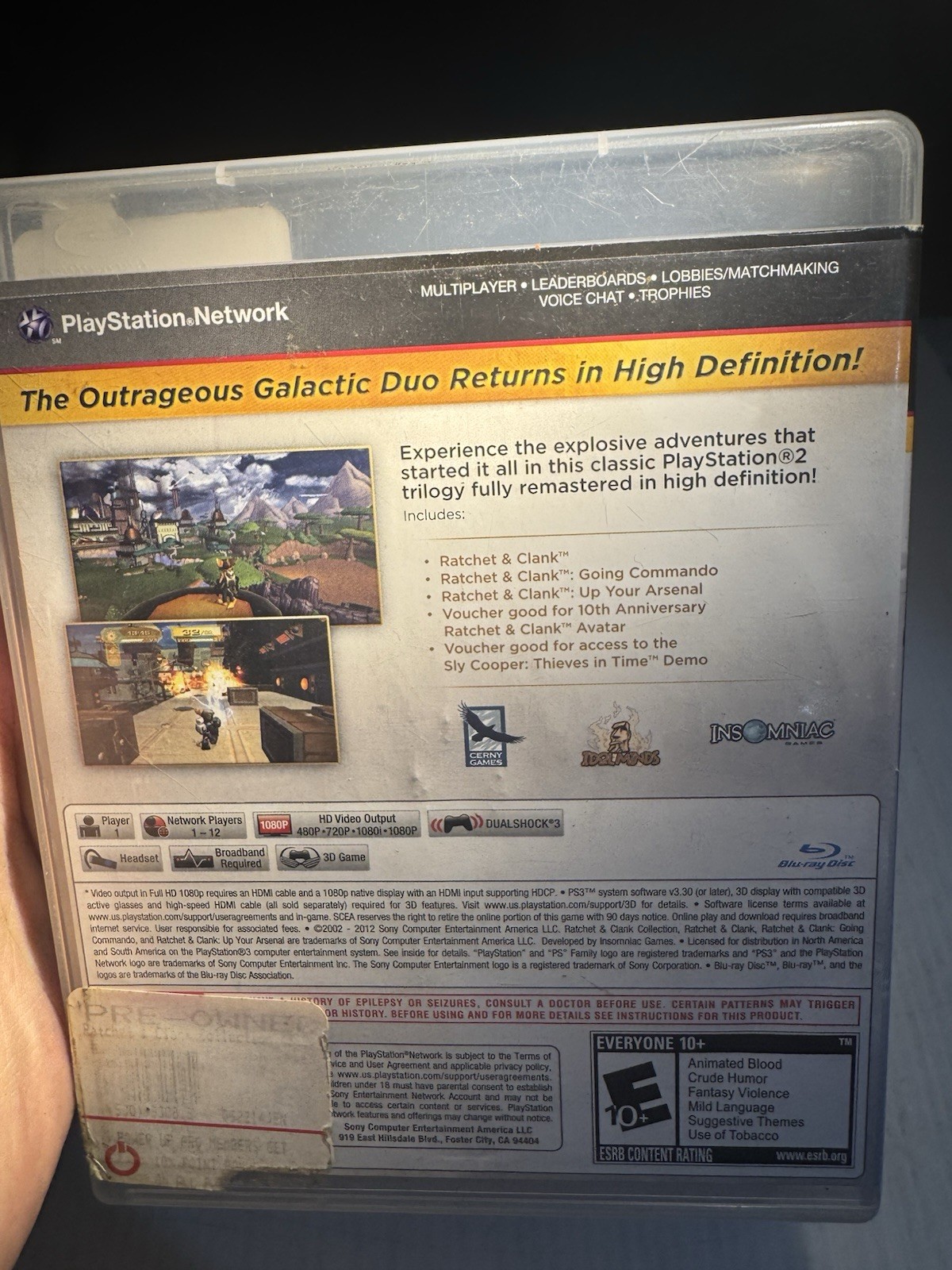 Ratchet & Clank Collection (PlayStation 3 PS3)