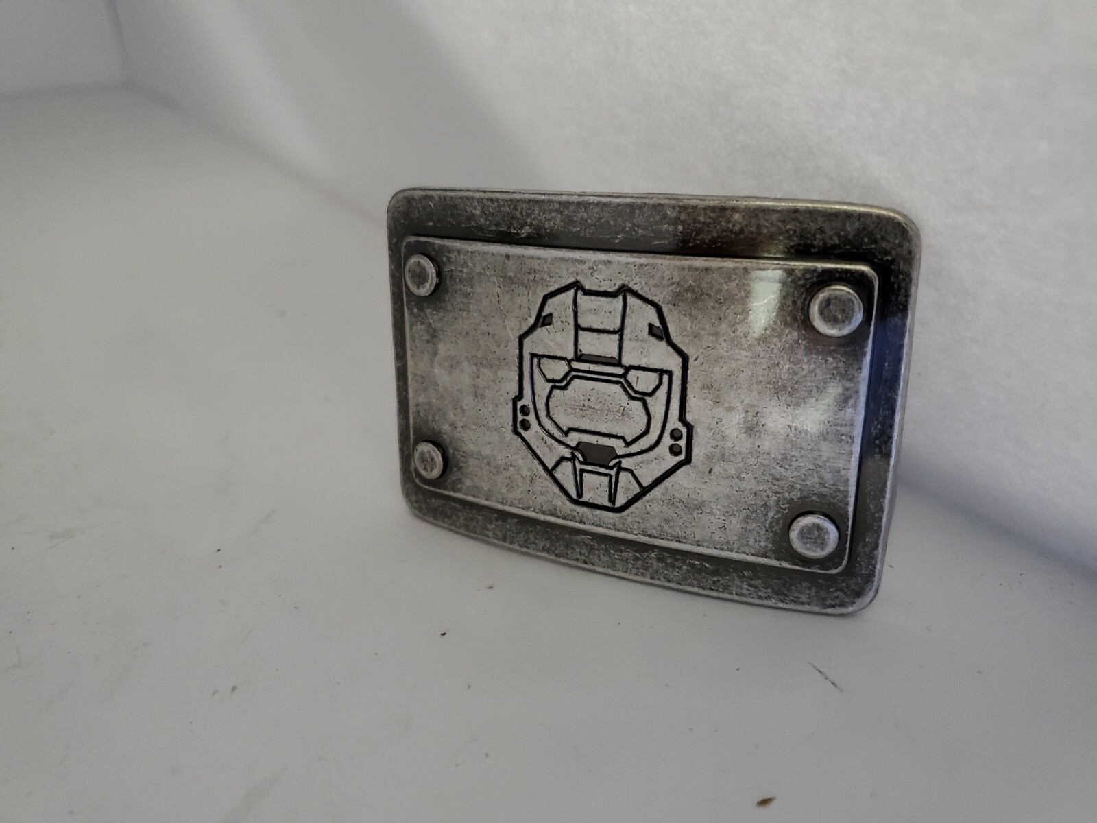 NEW OFFICIAL HALO 3 ODST XBOX 360 SPARTAN HEAVY DUTY METAL BELT BUCKLE #16L