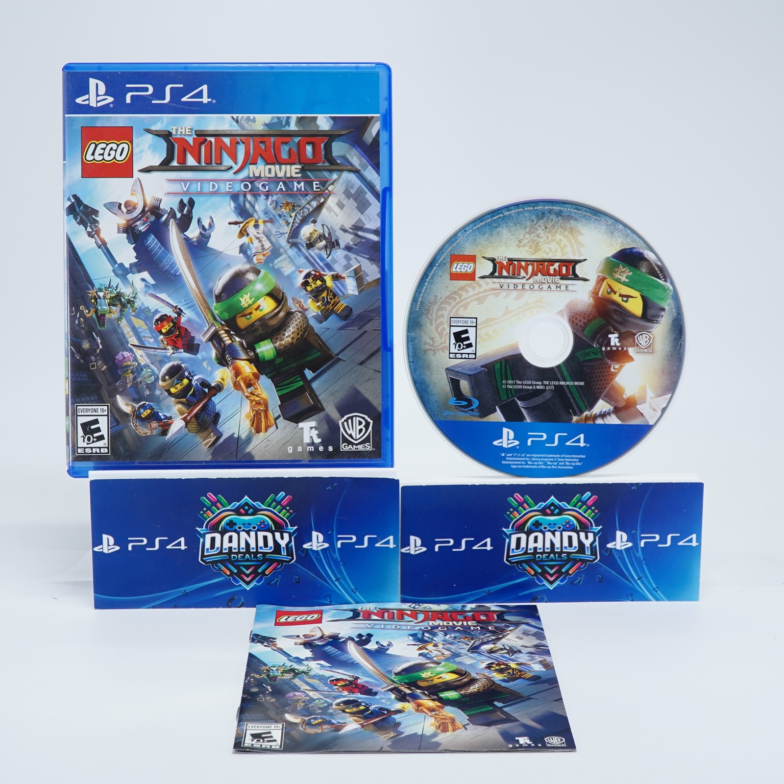 LEGO Ninjago Movie PS4 CIB W/ Manual – Tested – PlayStation 4