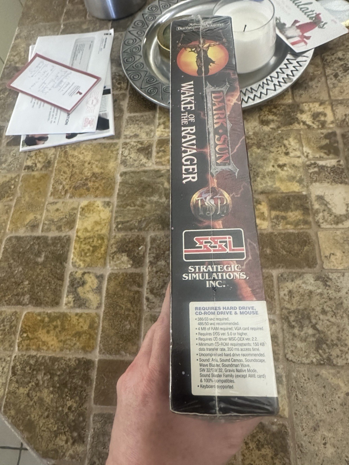 AD&D 2nd Ed. Dungeons & Dragons Dark Sun Wake Of The Ravager PC Game Sealed