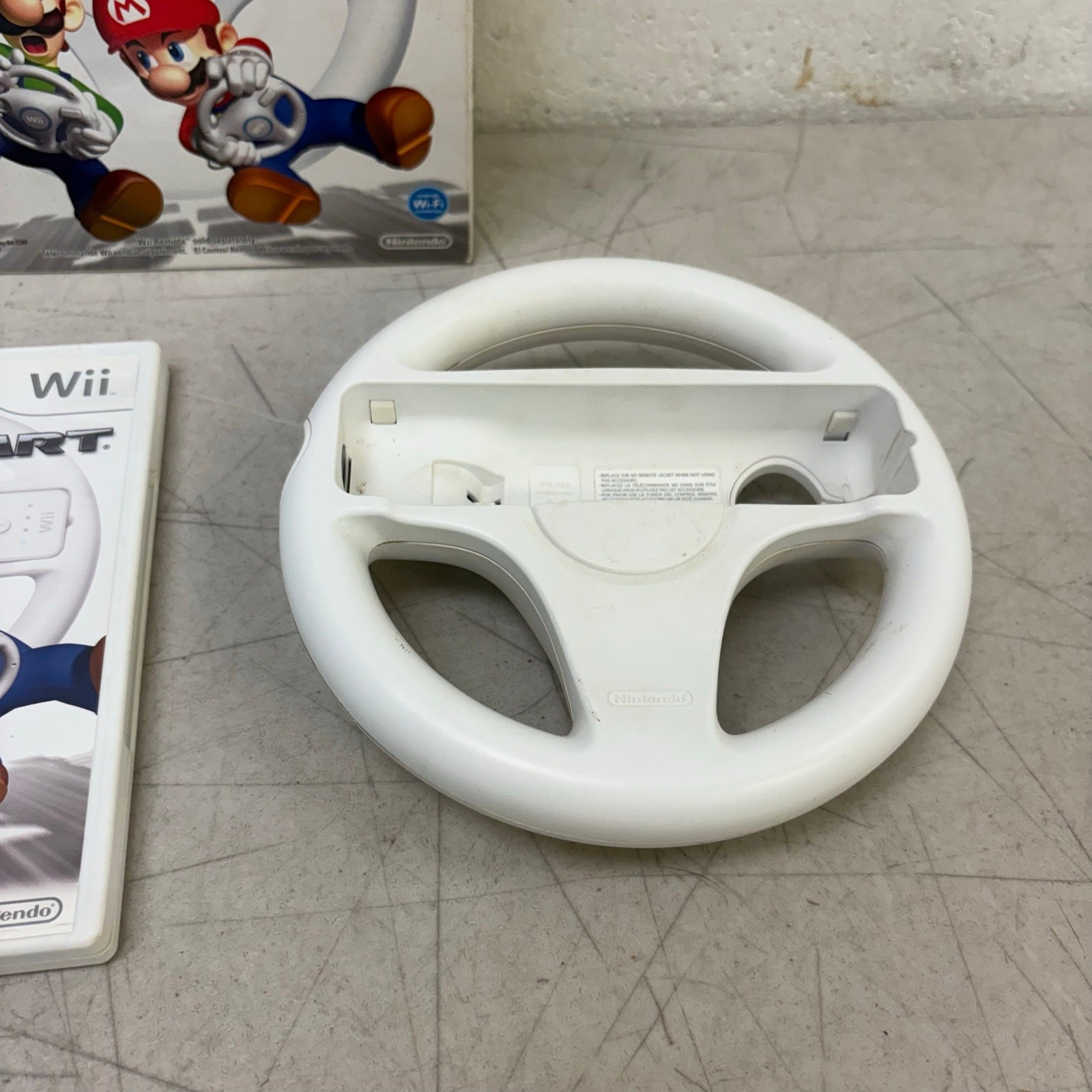 Mario Kart Wii Complete With Big Box And Wheel – Nintendo Wii (2008) Pre Owned
