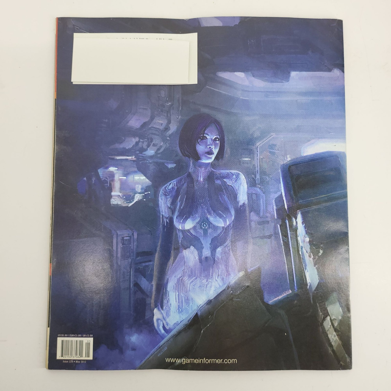 Game Informer Halo 4 Magazine #229 May 2012 Cortana