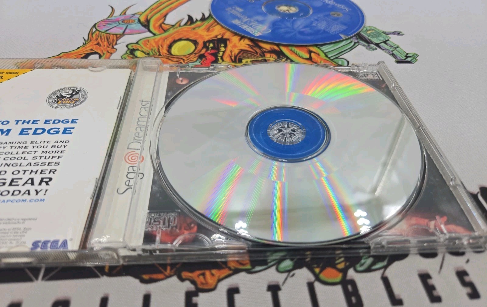 Resident Evil — CODE: Veronica (Sega Dreamcast, 2000) CIB W. Reg Card
