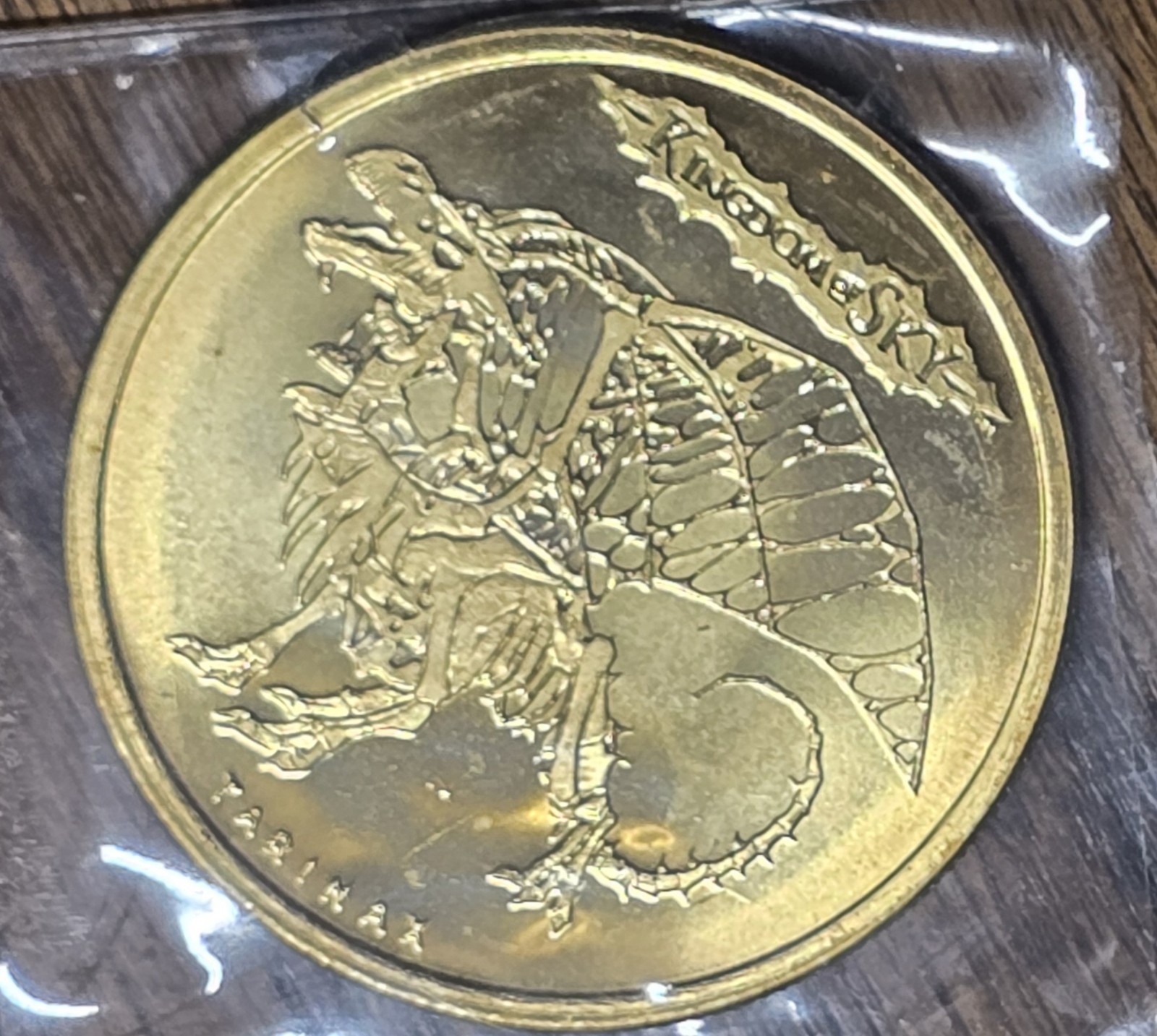 Everquest II Kingdom Of Sky Tarinax Harla Dar Dragons Collectors Series Coin #3