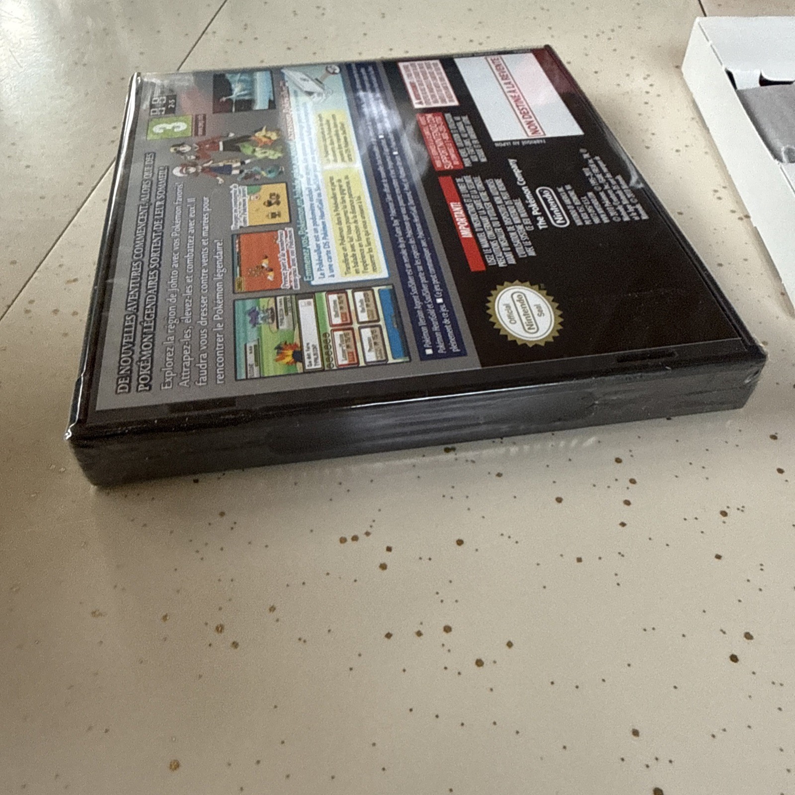 Pokemon Soul Silver FACTORY SEALED – Pokewalker Version -NINTENDO DS – PAL