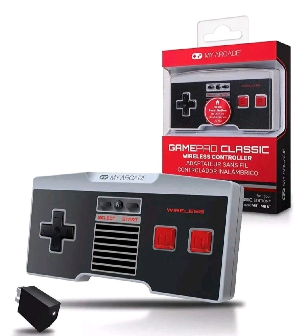Bulk Lot Of SNES Classic Edition/Wii/Wii U Wireless Game Controllers. New.