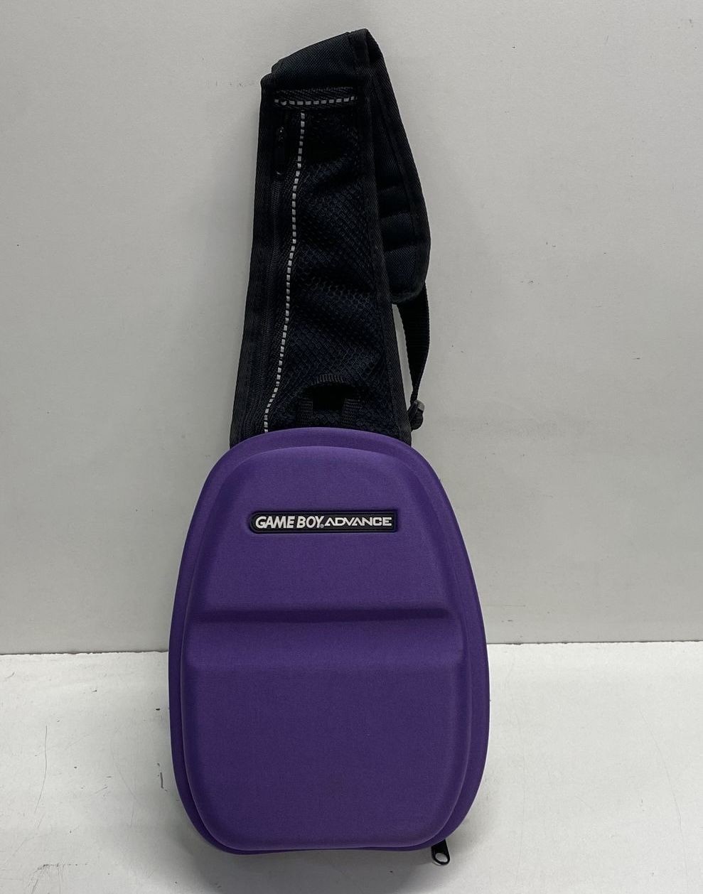 Nintendo Game Boy Advance GBA Purple Sling Backpack Carrying Case BD&A Vintage