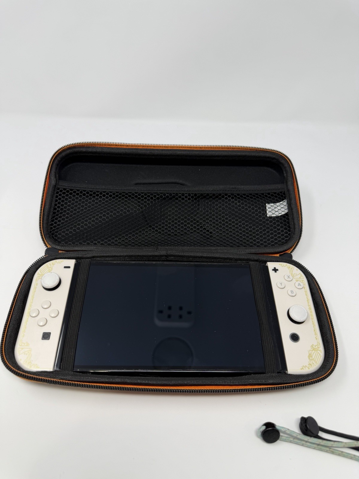 Nintendo Switch OLED Console – BUNDLE + 256GB Micro SD & Travel Case + Joy Cons