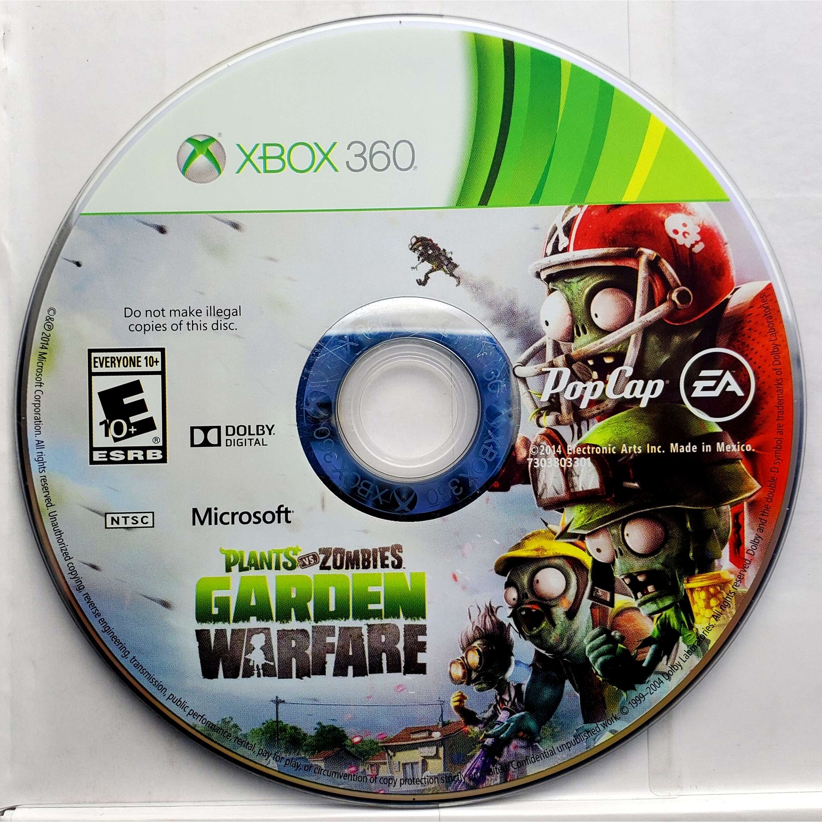 Plants vs. Zombies Garden Warfare – Microsoft Xbox 360 Pristine Authentic