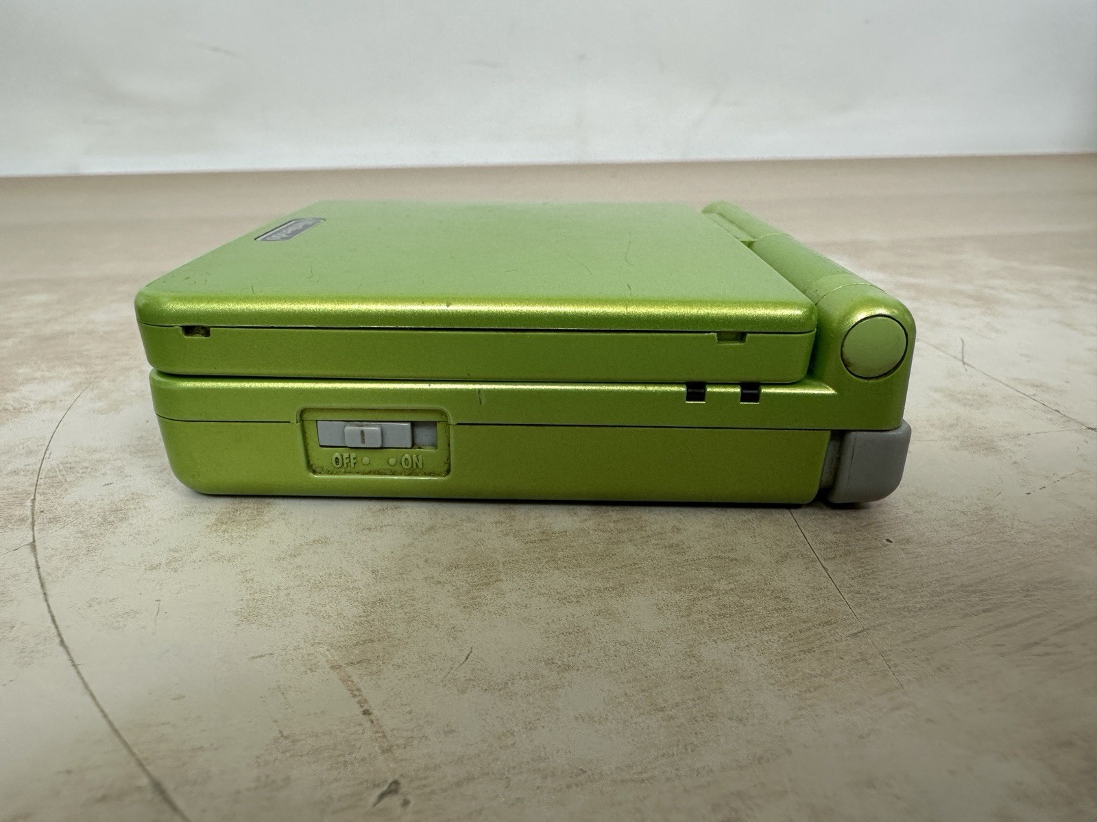 Nintendo Gameboy Advance SP Handheld System Console Lime Green (AGS-001) Tested