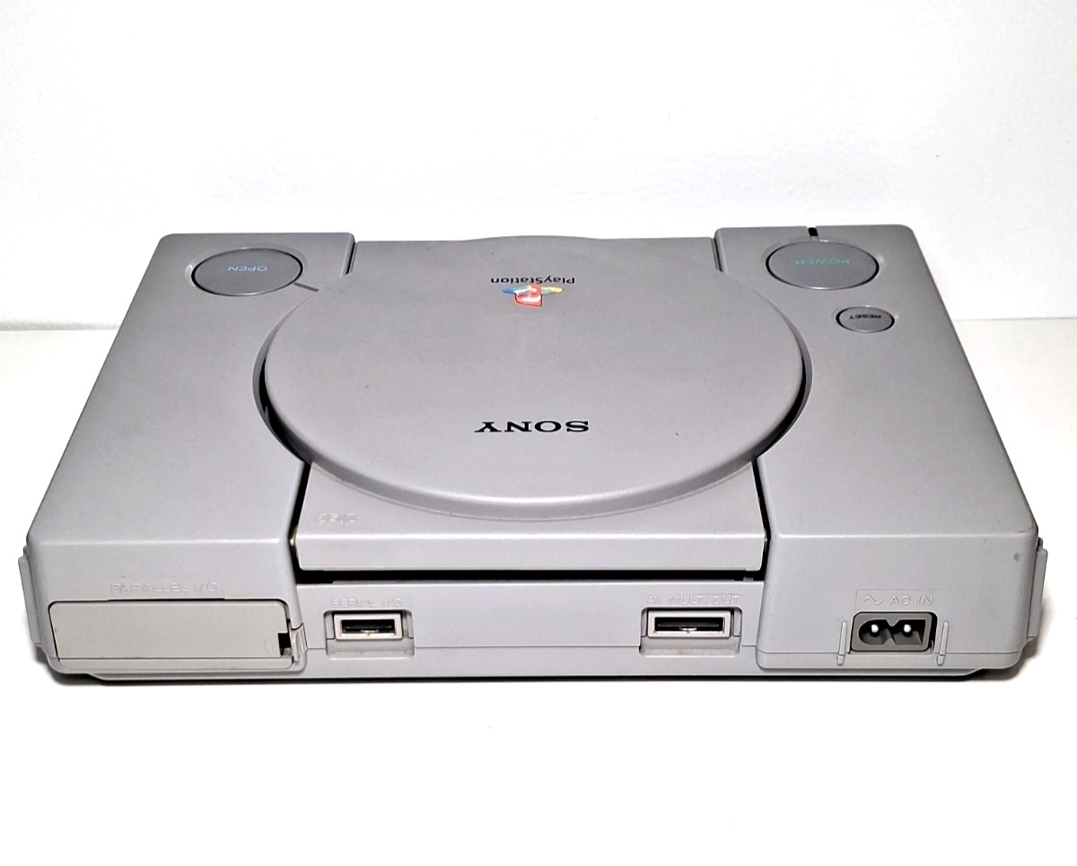 Sony PlayStation 1 PS1 Console w/ Final Fantasy 8 & 9 Games (SCPH-5501)