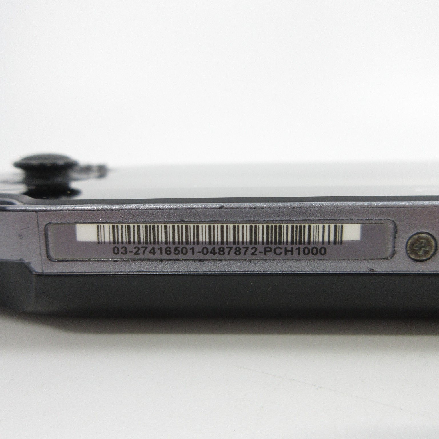 【Excellent】Sony PS Vita PCH-1000 Crystal Black Wi-Fi Model Console #DEN08/0624/0