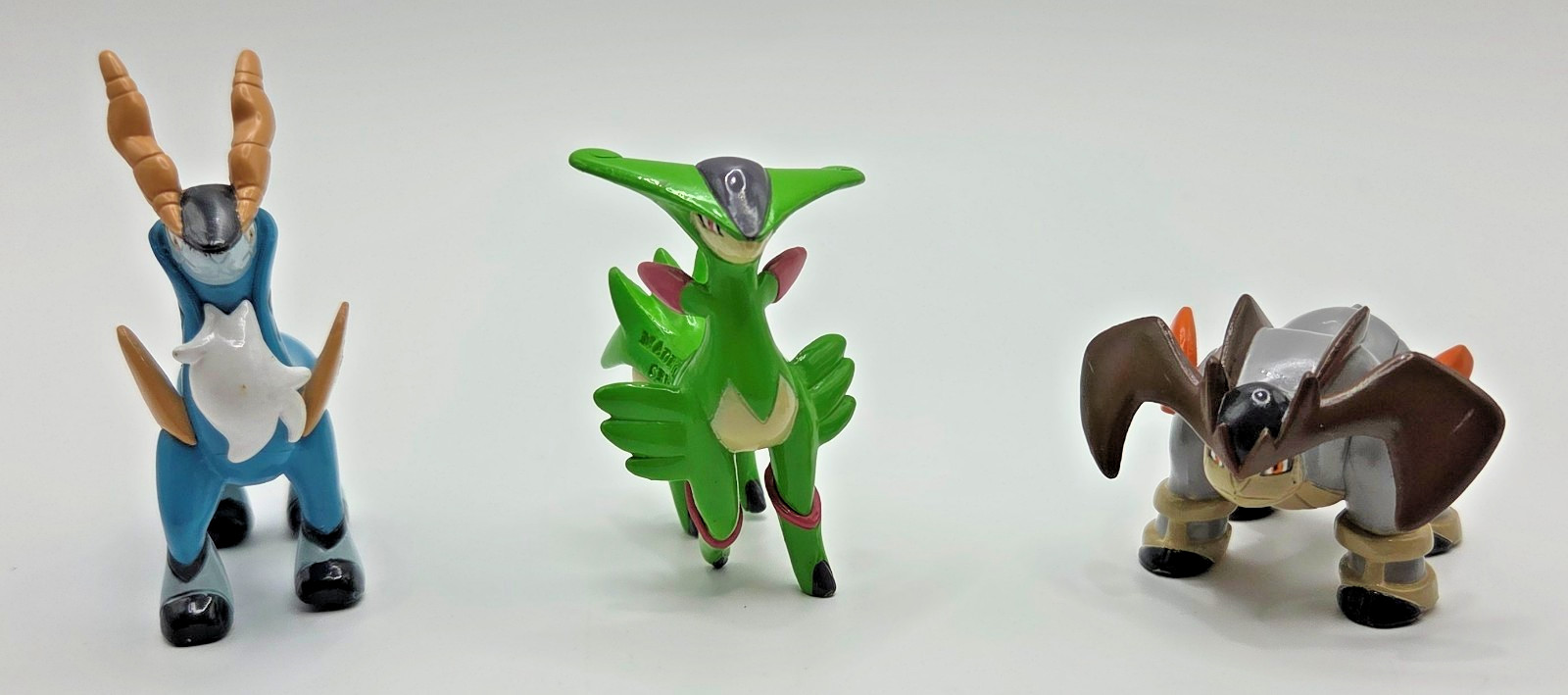 Pokemon Swords of Justice Mini Figures Takara Tomy Cobalion Terrakion Virizion