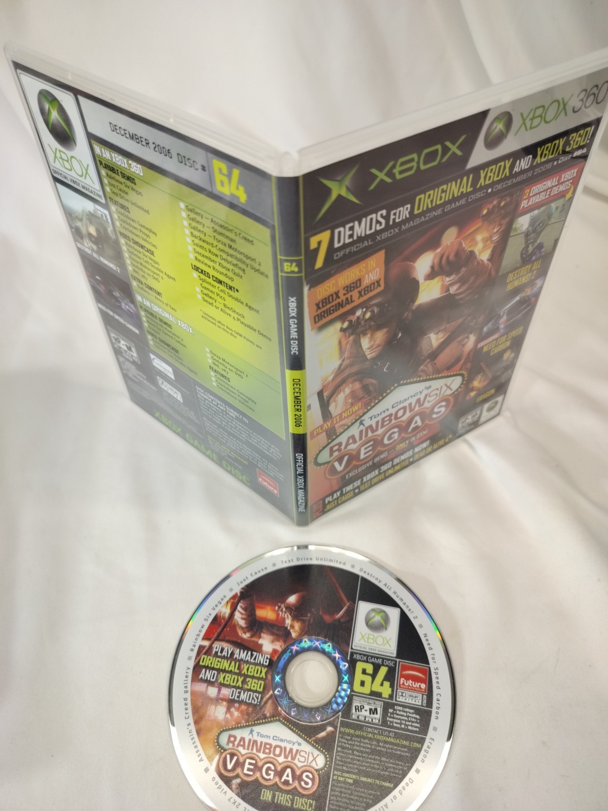 Lot Of 13 Official Xbox Magazine Demo Game Discs