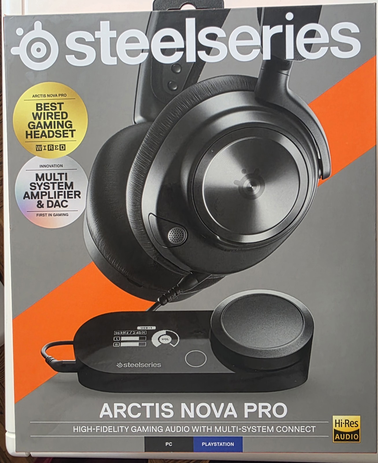 SteelSeries Arctis Nova Pro Wired Over the Ear Headphones for PC and PSP