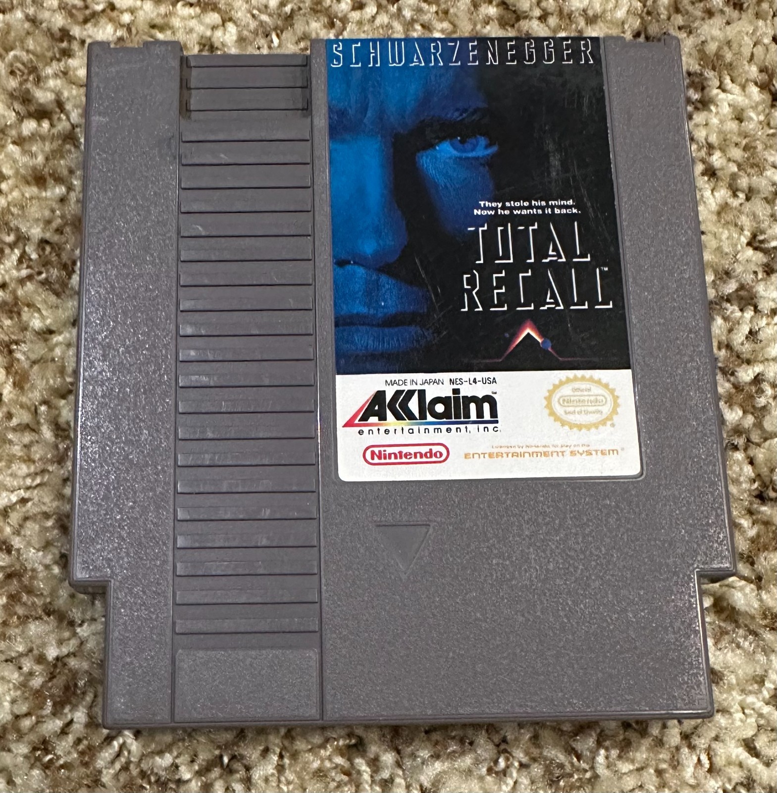 Total Recall (Nintendo NES, 1990) Cartridge Only – Tested