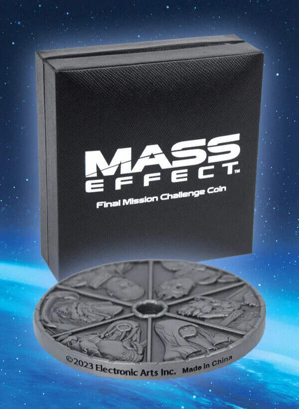 BioWare Officially Licensed Mass Effect Final Mission Challenge Coin
