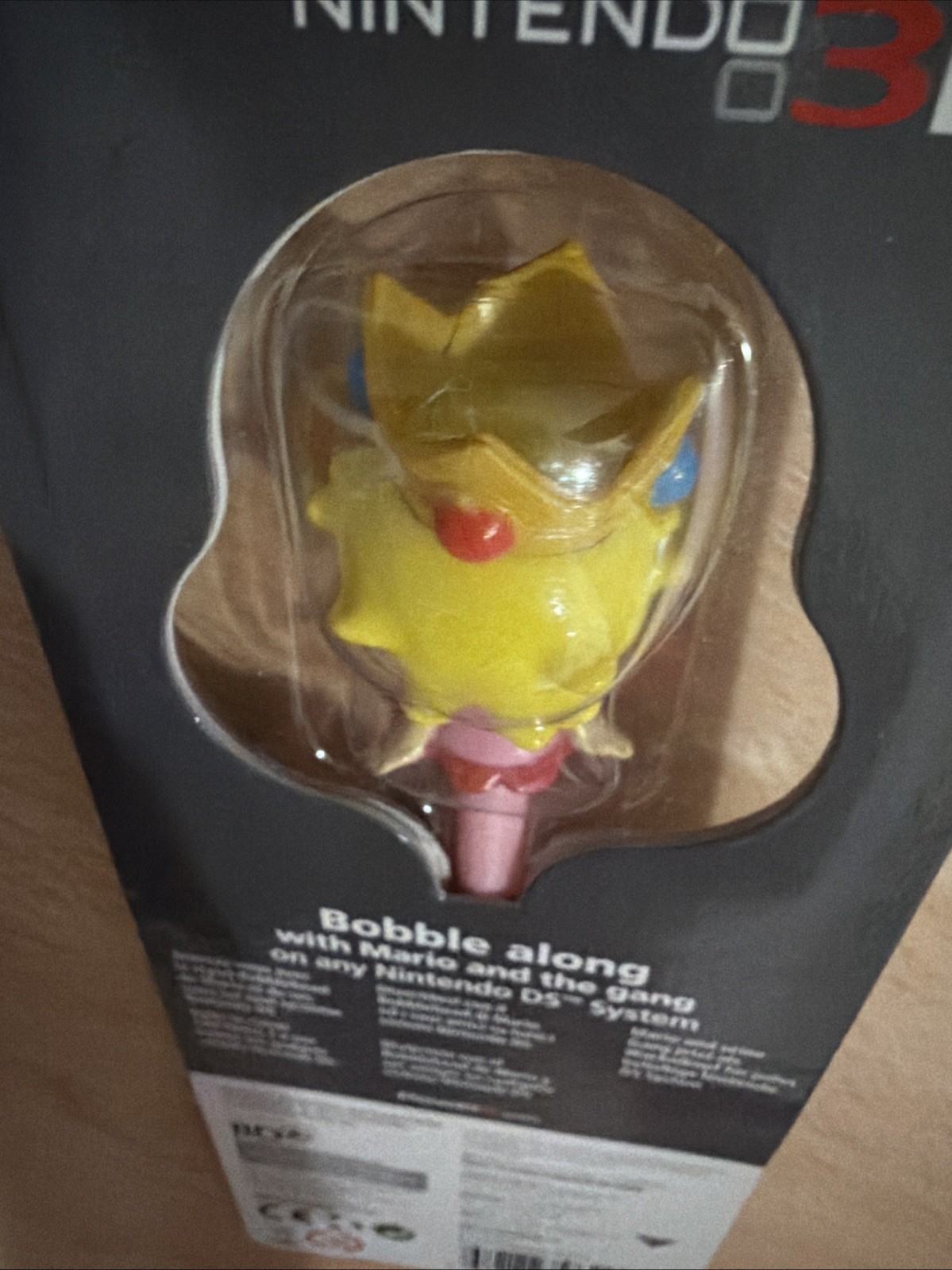 RARE Factory Sealed Baby Princess Peach Nintendo DS Bobblehead Stylus