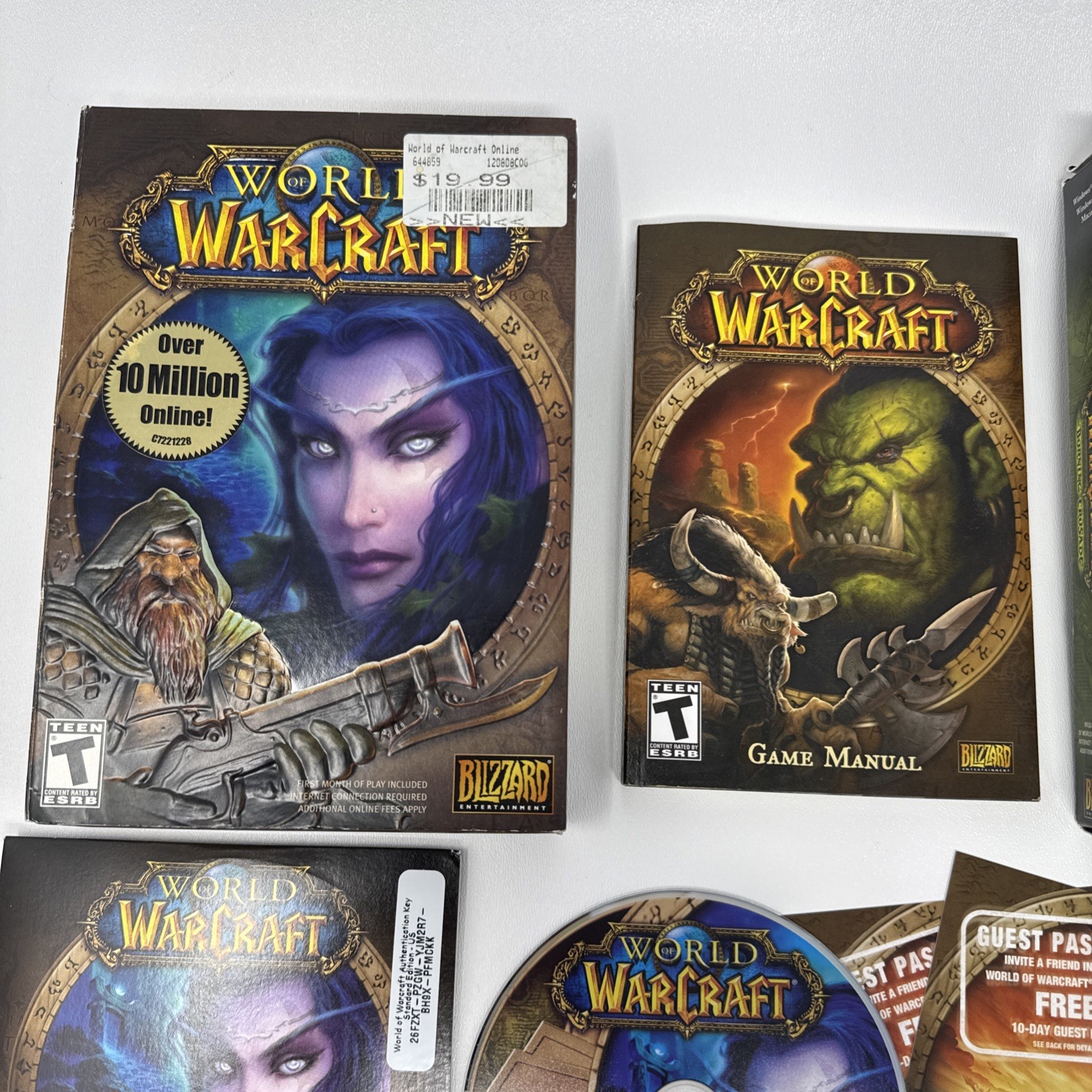 World of Warcraft Original + Burning Crusade + Wrath of the Lich King Game Box