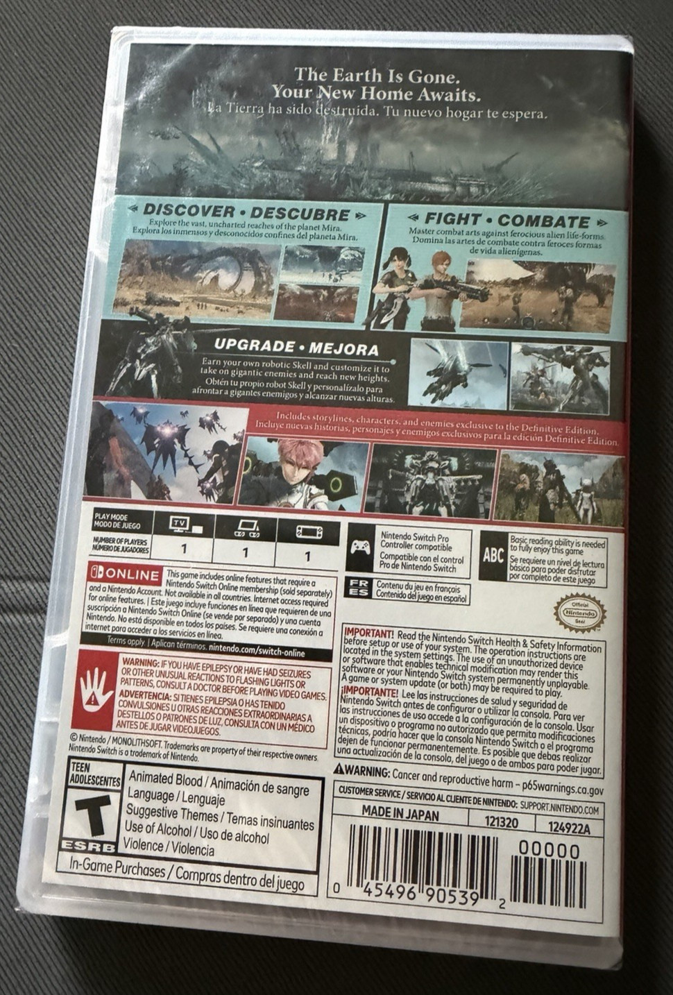 Xenoblade Chronicles X: Definitive Edition – Nintendo Switch (SEALED – Brand new