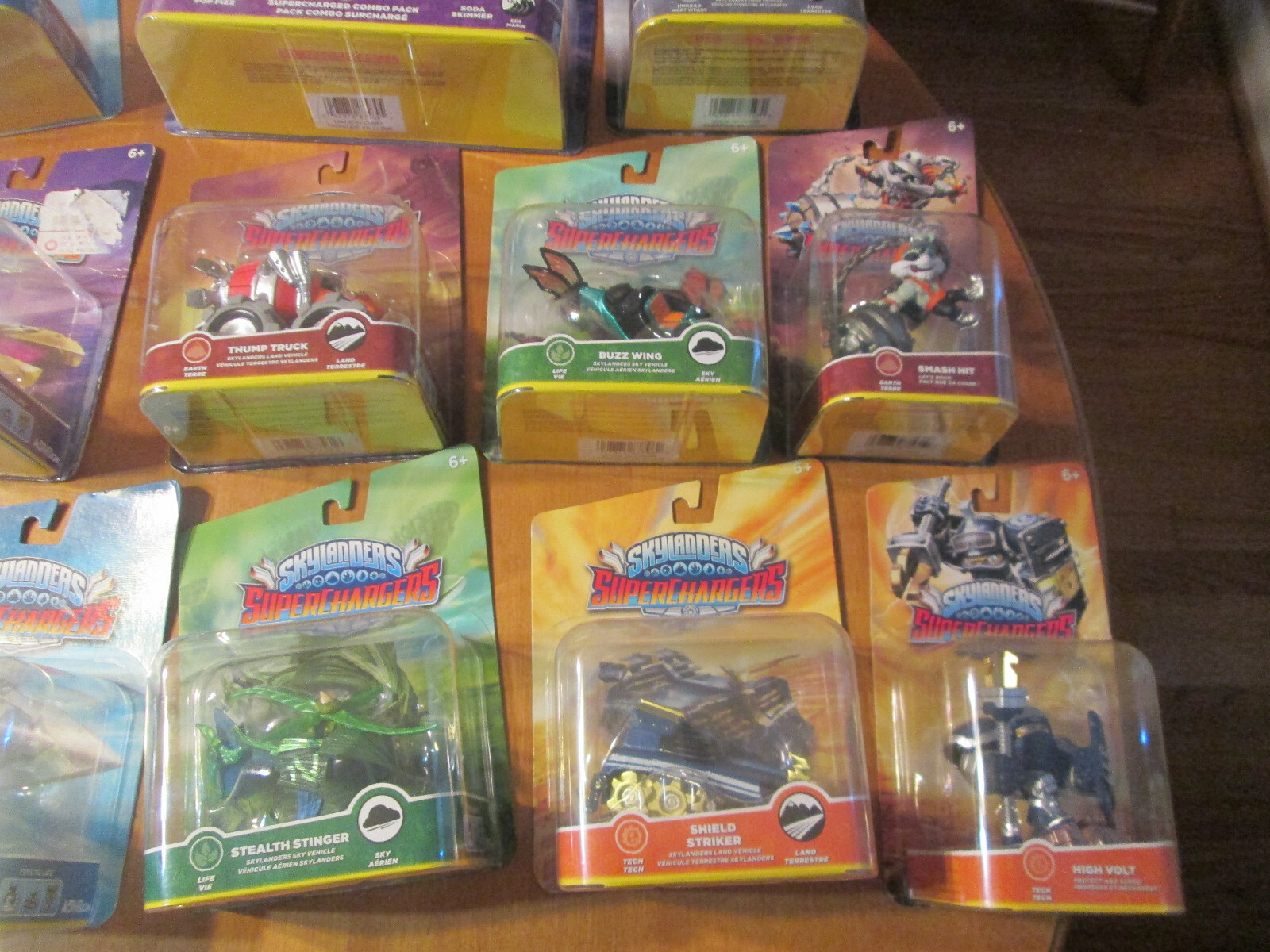 LOT 34 Skylanders SuperChargers DIFFERENT SET ALMOST COMPLETE BUZZ WING KAOS ++