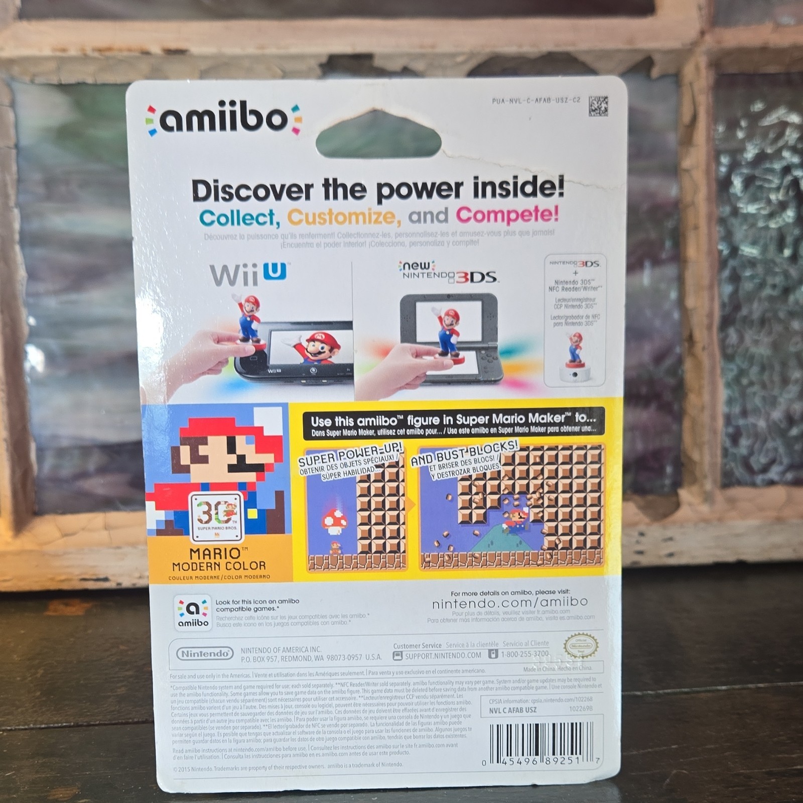 Nintendo amiibo Mario (Modern Color) Figure for Super Mario Maker