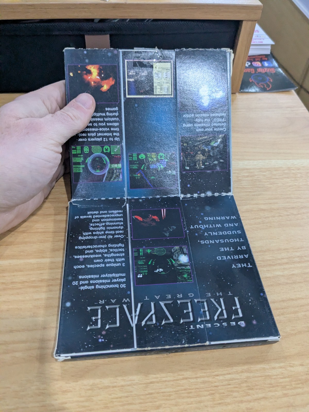 N1 Descent Freespace The Great Wal PC CD ROM Vido Game by Interplay 1998