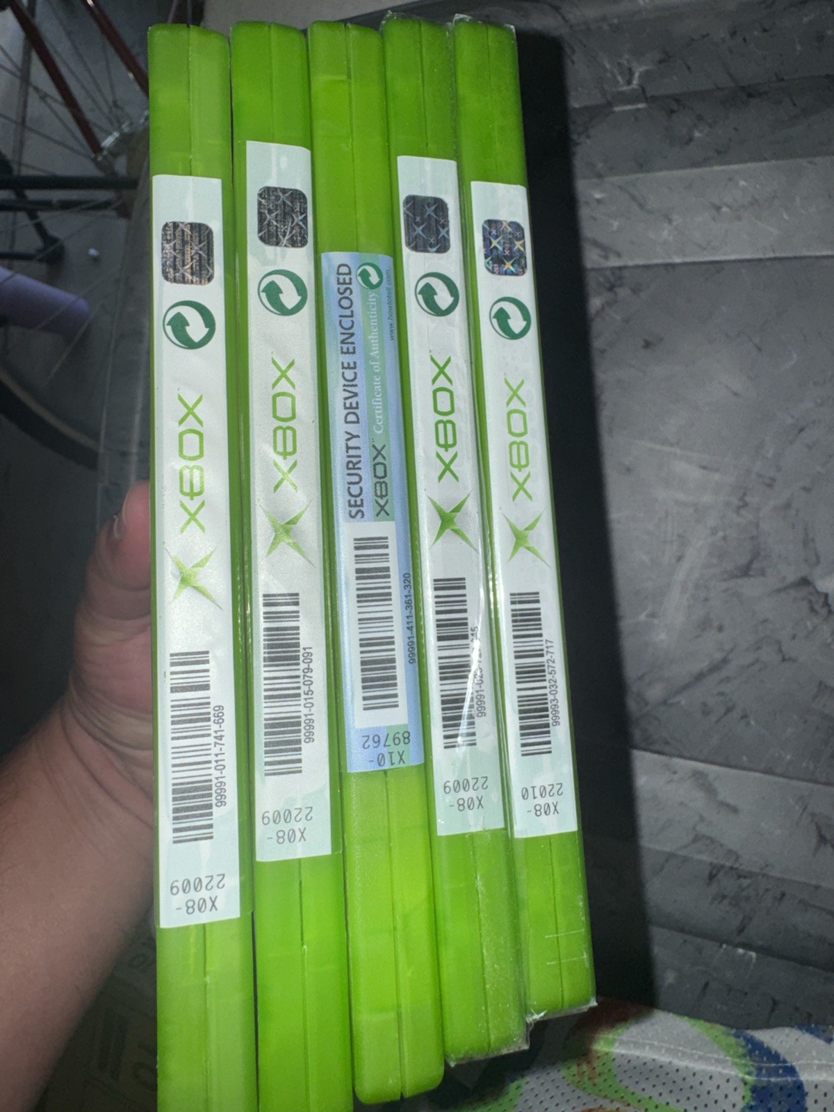 Lot Of 5 New Unopened Original Xbox Games