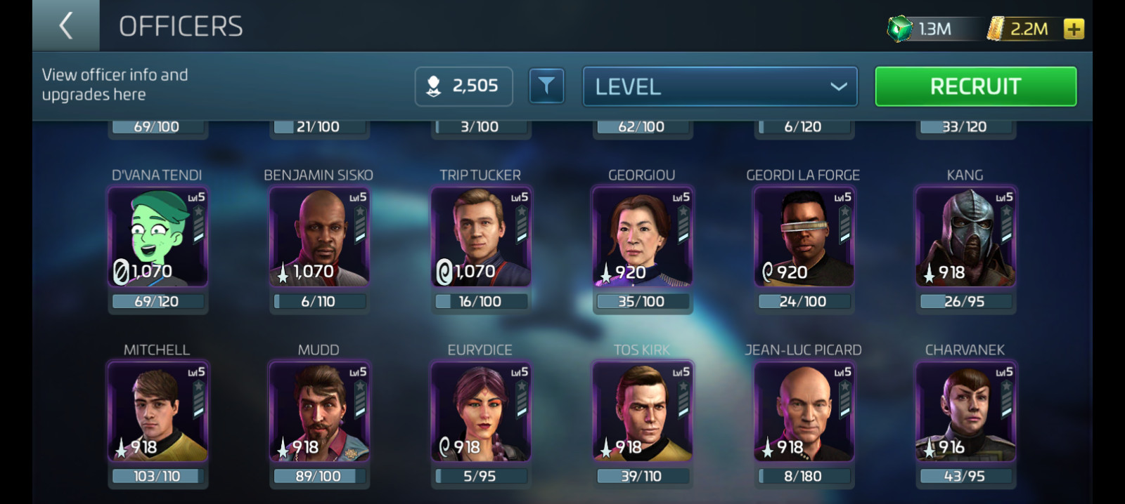 Star Trek Fleet Command stfc 85m pwr 50ops IOS/andrd US server