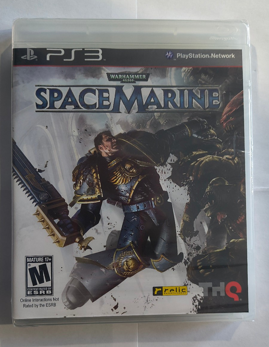 Warhammer 40,000: Space Marine (PlayStation 3, 2011) – Brand New Factory Sealed