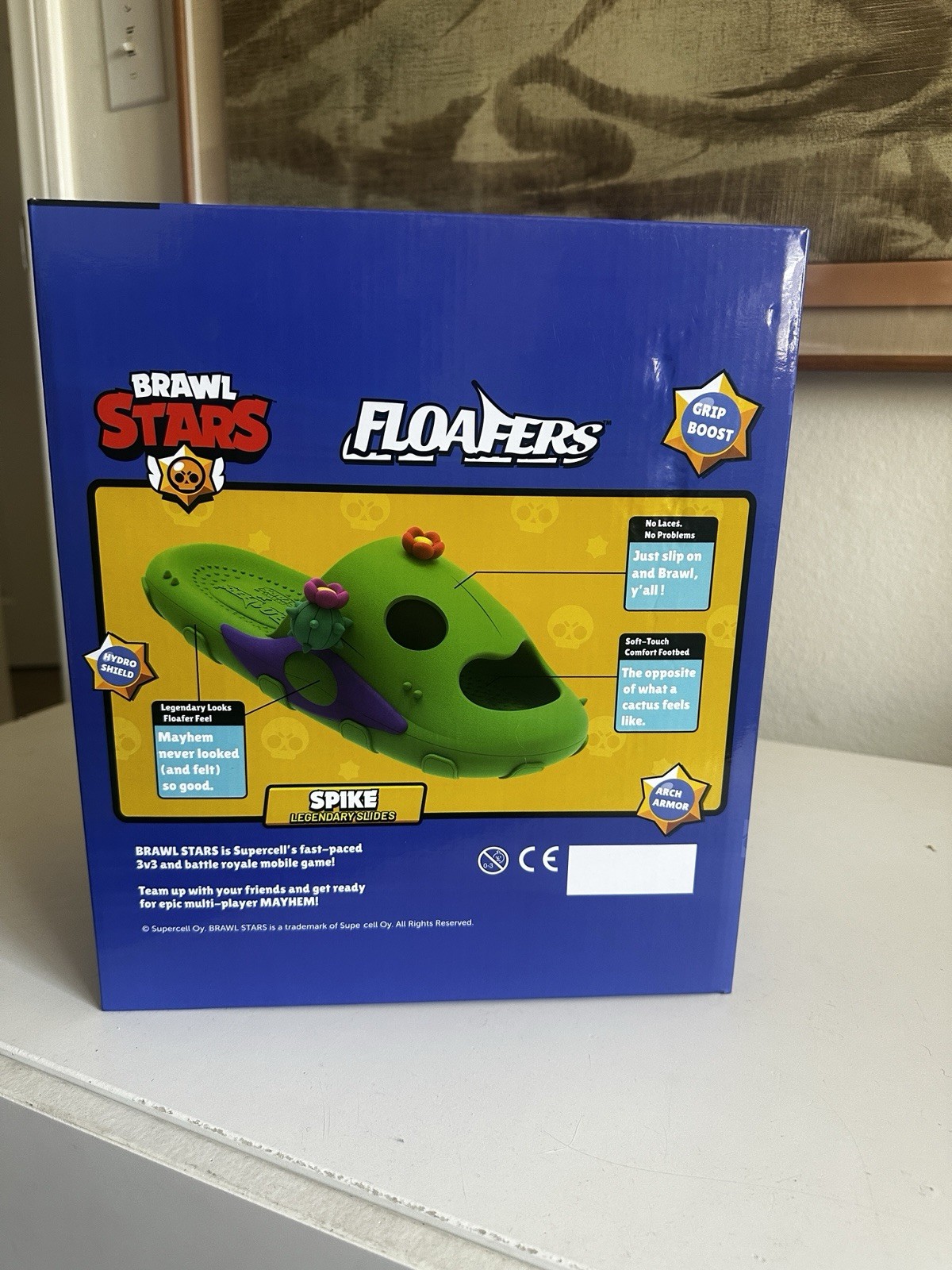Brawl Stars Floafers Spike Size 8M/10W SDCC 2025 Exclusive