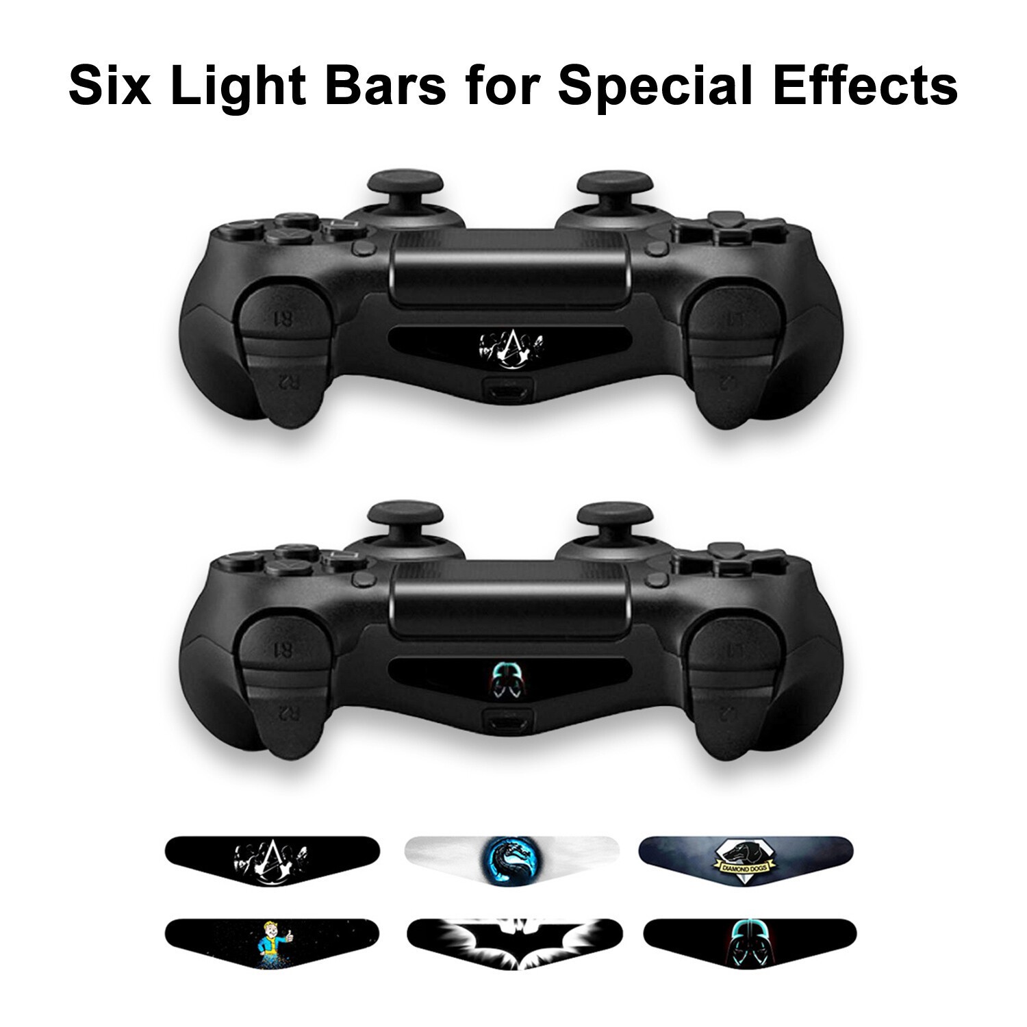 Decal Cover Skin Sticker Vinyl for Sony PlayStation PS4 Pro Console & Controller