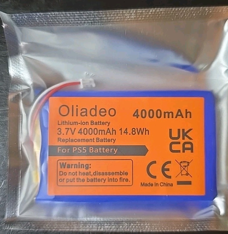 Oliado PlayStation 5 Lithium-ion Replacement Battery/Sony Dualsense Wireless…