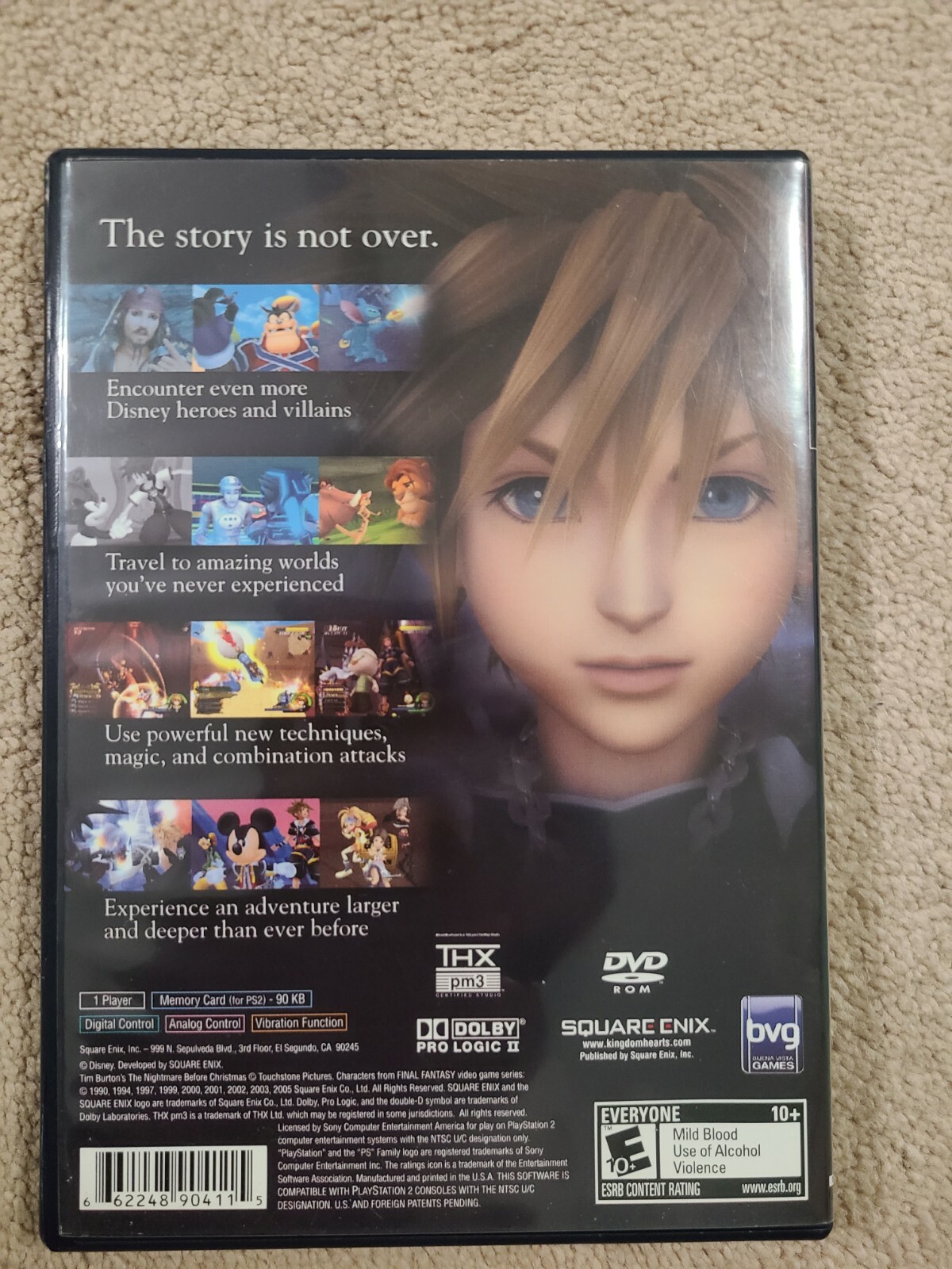 Kingdom Hearts II (PlayStation 2, 2006) Disney. FREE SHIPPING. Returns accepted.