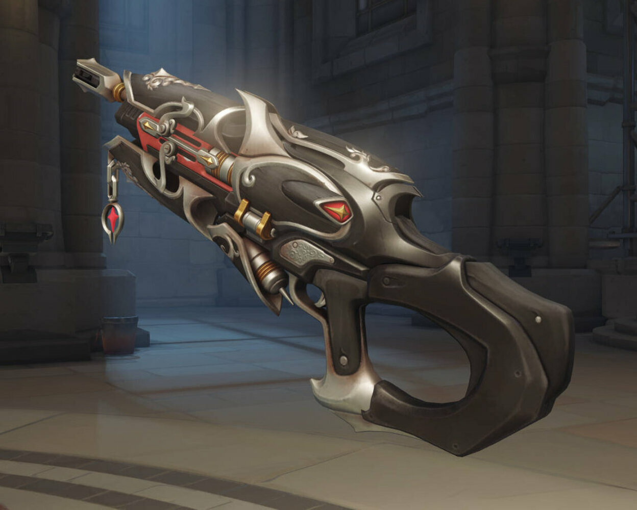 Overwatch Cosplay prop Huntress / Comtesse 3d printed Widowmaker rifle