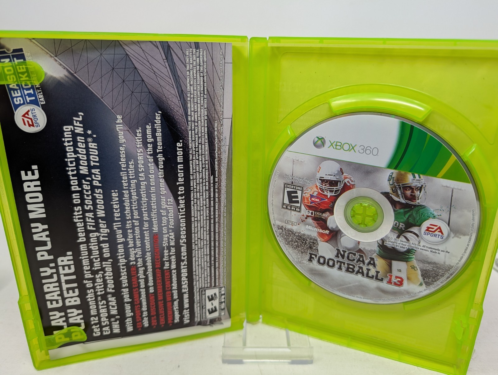 NCAA FOOTBALL 13 – XBOX 360, CIB