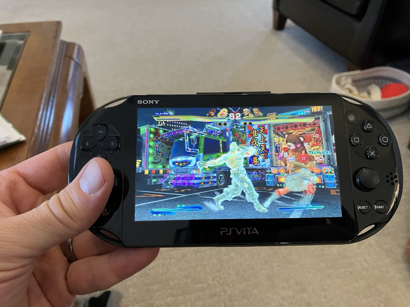 Street Fighter X Tekken (Sony PlayStation PS Vita) Case and Game Tested