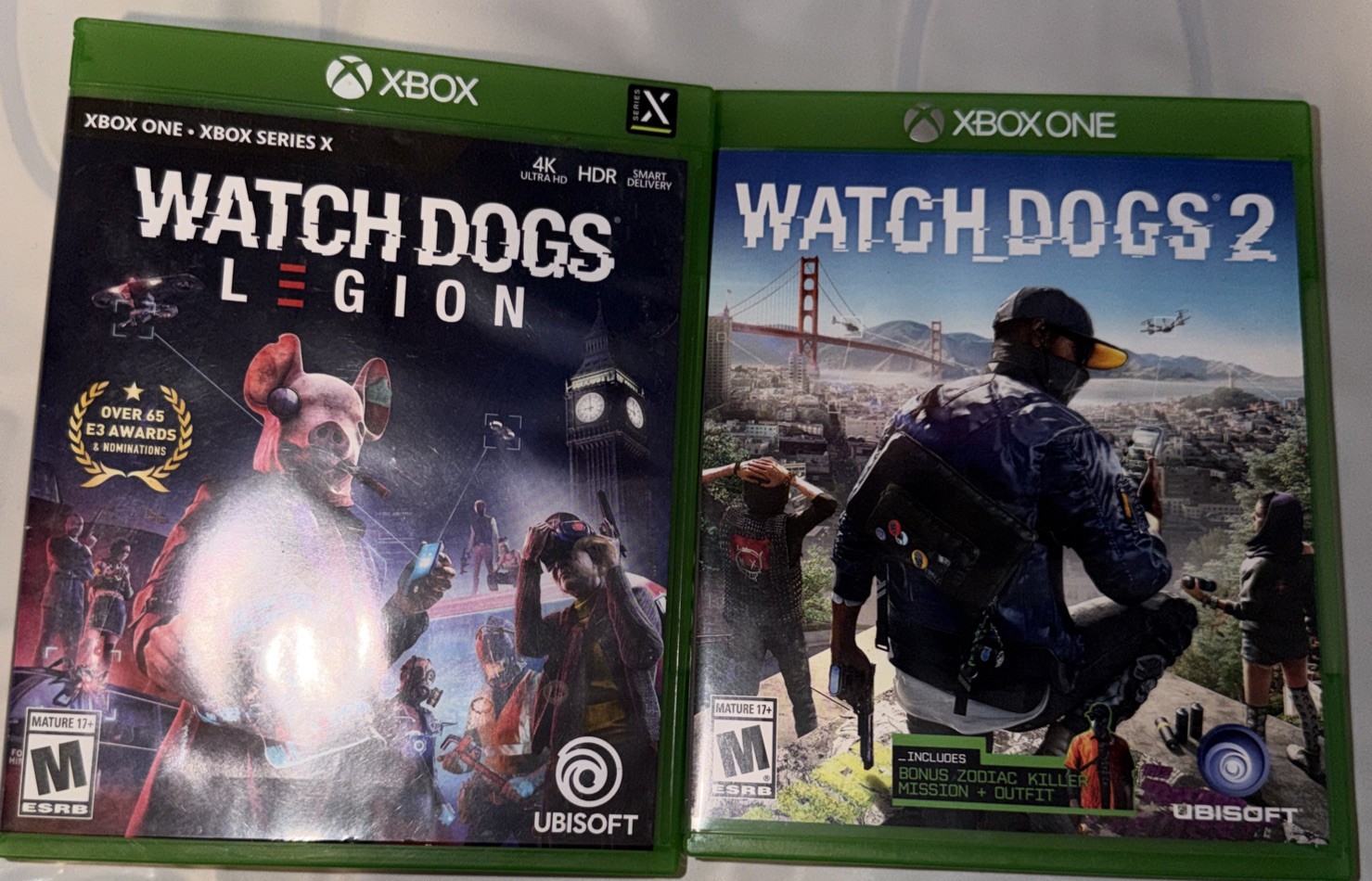 Watch Dogs Legion And Watch Dogs 2 Tested Working (Microsoft Xbox One, 2020)