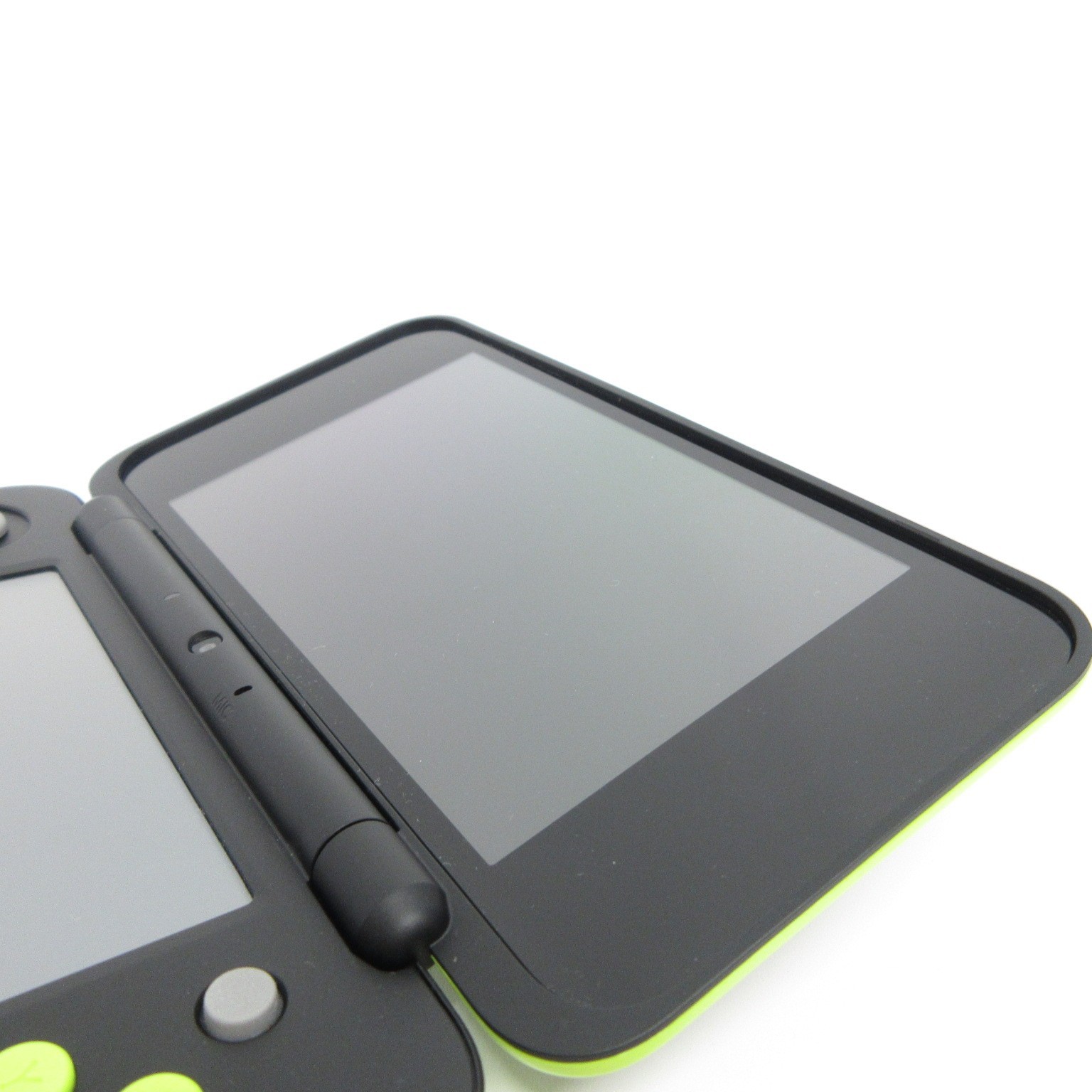 【Very Good】Nintendo New 2DS LL XL Black x Lime Console ONLY Japan Ver. #DEN/08/0