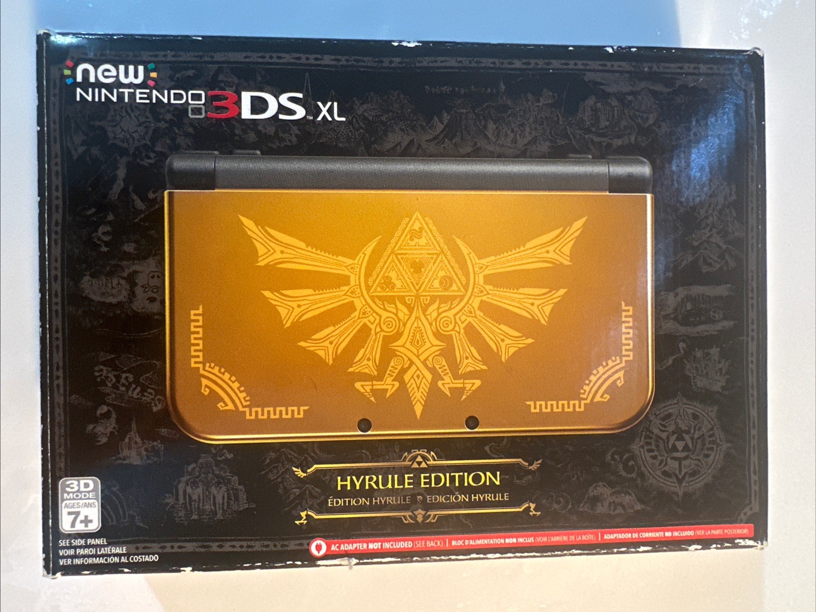 New Nintendo 3DS XL – Zelda Hyrule Edition – Complete CIB – Tested