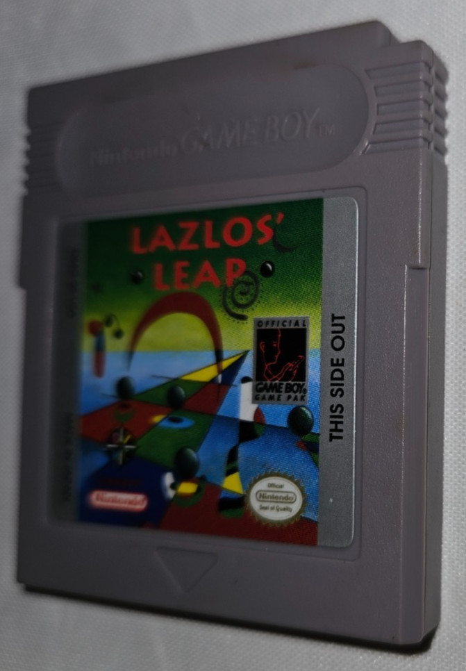 Lazlos’ Leap Cartridge Only Authentic Nintendo Game Boy DMG-S6-USA 1992 Gameboy