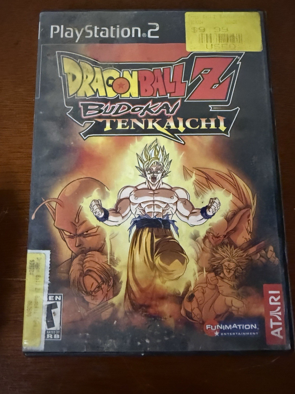 Dragon Ball Z Budokai Tenkaichi PS2 NO MANUAL Tested Working